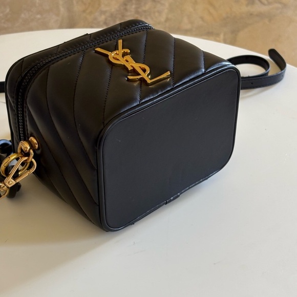 Yves Saint Laurent Beaute VIP Gift Bag Crossbody bag handbag Black New In Box - Picture 5 of 14